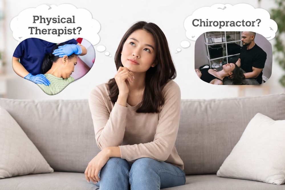 Which one to choose Physical Therapist or Chiropractor
