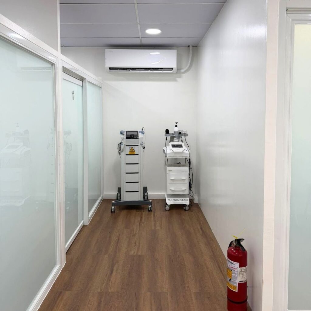 PMP Pain Center Matina Davao branch hallway